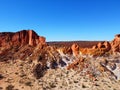 Amazing Rainbow Valley in Northern Territory Royalty Free Stock Photo