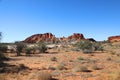 Amazing Rainbow Valley in Northern Territory Royalty Free Stock Photo