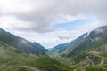 Transfagarasan road in Fagaras Mountains, Romania Royalty Free Stock Photo