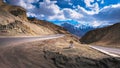 Amazing Roads along the high mountain Royalty Free Stock Photo