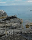 Amazing rock formations at Kande Beach, Lake Malawi, Malawi