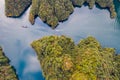 Amazing scene from high angle of Baofeng lake China