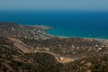 Amazing scenery of Crete island in Greece Royalty Free Stock Photo