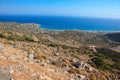 Amazing scenery of Crete island in Greece Royalty Free Stock Photo