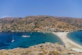 Amazing scenery at Kolona, Kythnos island, Cyclades, Greece