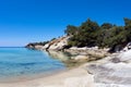 Amazing scenery by the sea in Sithonia, Chalkidiki, Greece