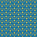 The Amazing of Seamless Colorful Blue and Yellow , Abstract Pattern Wallpaper Royalty Free Stock Photo