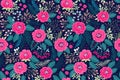 Amazing seamless floral pattern