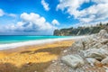 Amazing seascape of Guidaloca Beach near Castellammare del Golfo