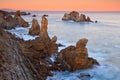 Amazing seascape sunrise Royalty Free Stock Photo