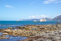 Amazing seascape view near Kaikoura, New Zealand Royalty Free Stock Photo