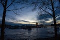 Amazing seaside view of Oslo city in Norway, Scandinavia