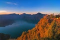 Senaru basecamp, Mount Rinjani Lombok Royalty Free Stock Photo