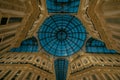 Amazing shot of the Galleria Vittorio Emanuele II's amazing indoor architecture