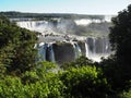 Amazing shot of the Iguazu Falls in Brazil