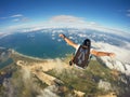 Amazing Skydiving In Brazil Beach