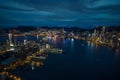 Amazing skyline of Hong Kong