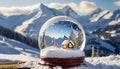 Amazing Snow Globe for New Year Valentine\'s Day for 2023 and 2024