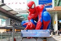 The amazing spiderman statue