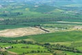 Amazing spring colorful landscape in Tuscany, Italy Royalty Free Stock Photo