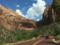 Amazing street between the mountains