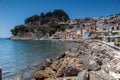 Amazing summer view of town of Parga, Epirus, Greece