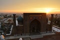 Amazing sunrise in Samarkand Royalty Free Stock Photo