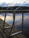 Lakeside Pontoon and Ladders - Finland