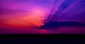 Amazing sunset and sunrise.colorful dramatic sky with cloud at sunset. Royalty Free Stock Photo