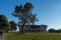 Amazing Sunset view of Byzantine Museum in castle of Ioannina, Epirus, Greece