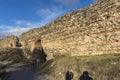 Sunset view of The Western gate of Roman city Diocletianopolis, town of Hisarya, Plovdiv Region, Bulgaria