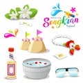 Amazing Thailand Songkran festival collections