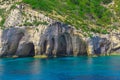 Zakynthos, Greece - amazing Blue Caves travel destination