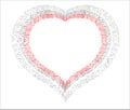 Tripple Heart shape image tatoo