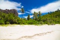 Amazing tropical beach with granite boulders on Grande Soeur Island, Seychelles