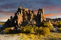 Tufa Towers, Mono Lake Sunset, California Royalty Free Stock Photo