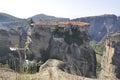 Varlaam Monastery from Meteora of Kalambaka in Greece Royalty Free Stock Photo