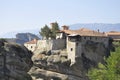 Varlaam Monastery from Meteora of Kalambaka in Greece Royalty Free Stock Photo