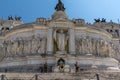 Amazing view of Altar of the Fatherland- Altare della Patria, known as the national Monument to Victo