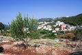 Amazing view of Bosnia and Herzegovina in the Bay of Mali Ston small village near to sea and mountains