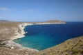 Amazing view of Cala del Plomo beach , one of the most beautiful spots in Cabo de Gata natural park, NÃÂ­jar, Andalusia, Spain Royalty Free Stock Photo