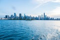 Amazing view of Chicago Skyline with Sears tower in Chicago Illinois USA Royalty Free Stock Photo