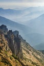 Amazing view from Chornogora ridge, Ukraine