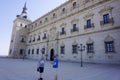 Toledo, Spain; September 27 2019: Amazing view of the city of Toledo, wit medieval streets, where people can see the catedral and Royalty Free Stock Photo