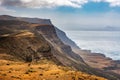 Amazing view of coastline Lanzarote, panoramic view near Mirador del Rio. Location: north of Lanzarote, Canary Islands, Spain.