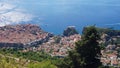 amazing view from the dubrovnik cable car