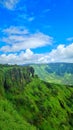 Amazing view of Elephant Point in Mahabaleshwar Royalty Free Stock Photo