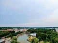 View of the city of Tartu Royalty Free Stock Photo