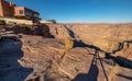 Amazing view of the Grand Canyon, near the Skywalk observation deck. Arizona. United States of America Royalty Free Stock Photo