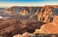 Amazing view of the Grand Canyon, near the Skywalk observation deck. Arizona. United States of America Royalty Free Stock Photo